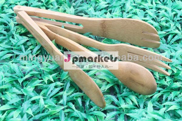 卸売エコ- フレンドリーな竹のサラダトング問屋・仕入れ・卸・卸売り