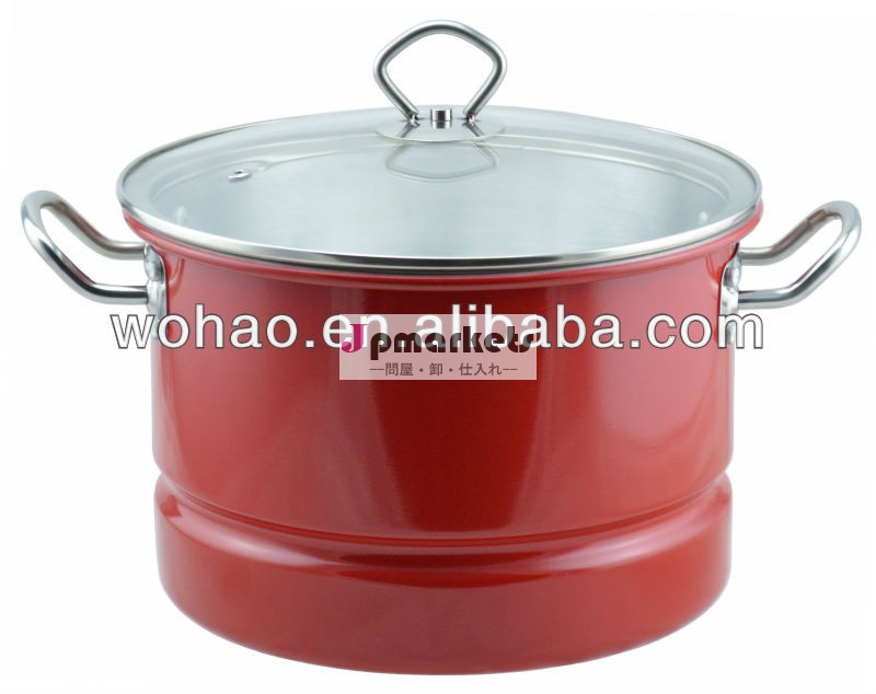 高品質のalumnium12qt~32qt蒸し器の鍋セット、 カラーコーティング問屋・仕入れ・卸・卸売り