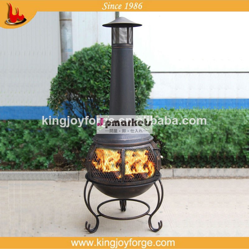 Garden chimeneas/outdoor chimeneas/360 degree views of fire chimeneas問屋・仕入れ・卸・卸売り
