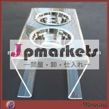 透明なアクリルペットボウル/catボウル/犬のボウル問屋・仕入れ・卸・卸売り