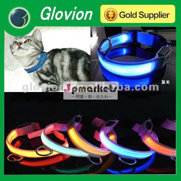 猫の首輪をled点滅ホットサリング猫の首輪を見せびらかす猫の首輪を見せびらかす問屋・仕入れ・卸・卸売り