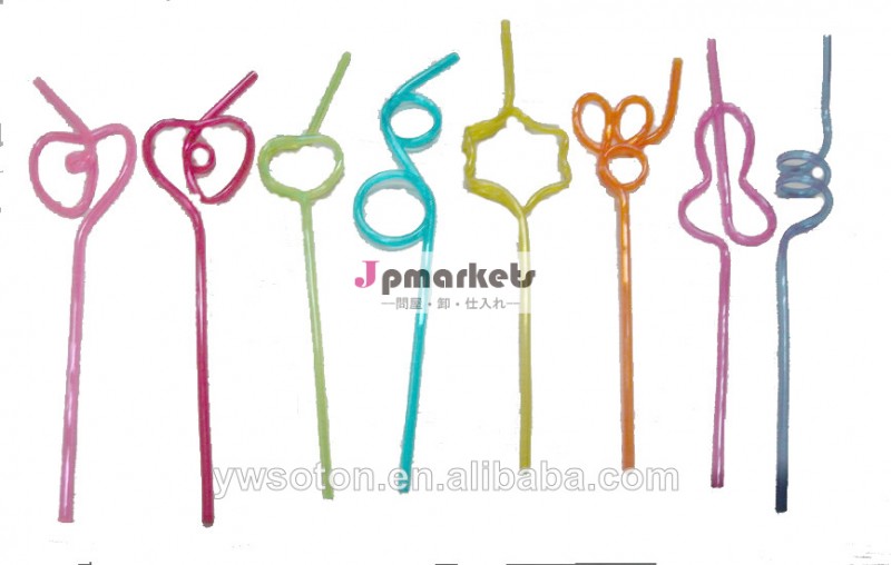 クレイジーpvcカーリーpvcストロー問屋・仕入れ・卸・卸売り