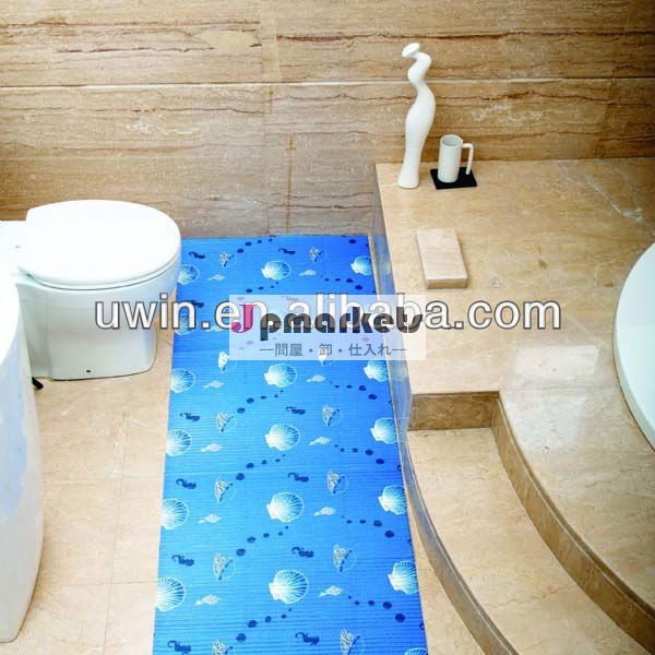 塩ビ発泡印刷抗スリップトイレのフロアマット問屋・仕入れ・卸・卸売り
