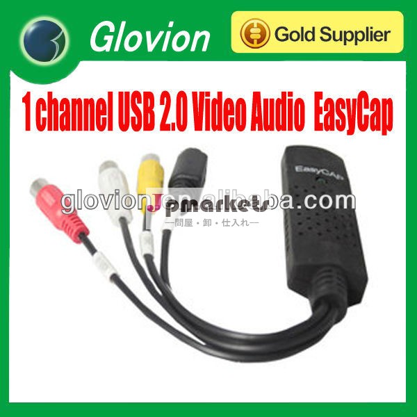 Easycap usb2.0のビデオcapturer USB 2.0ビデオTV DVD VHSの捕獲のアダプター問屋・仕入れ・卸・卸売り