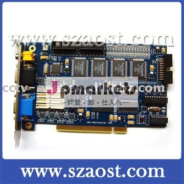 16のチャネルのビデオ、ソフトウェアV8.20 AST-1480SのDVRカード480fps問屋・仕入れ・卸・卸売り