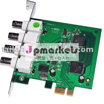 4ch完全なD1 Res PCI-EのタイプCCTVビデオネットワークDVRカード問屋・仕入れ・卸・卸売り