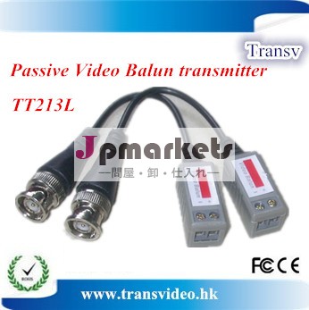熱い販売防水bncからrj45シングルチャンネルパッシブビデオバランコンバータcctv用ビデオバラントランシーバカメラ問屋・仕入れ・卸・卸売り