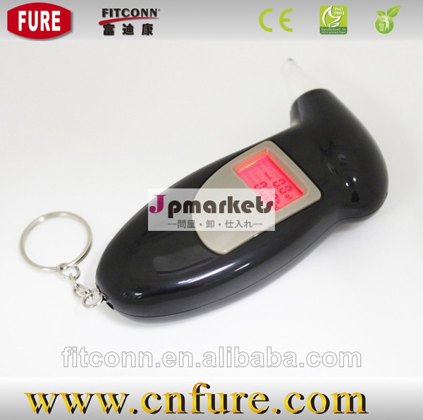 プロフェッショナルlcdディスプレイデジタルフィットアルコールブレステスター機/呼気アルコールテスタードライブの安全性問屋・仕入れ・卸・卸売り