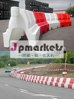 プラスチック交通道路の障壁300pcs/day白モデル工場を吹いて問屋・仕入れ・卸・卸売り