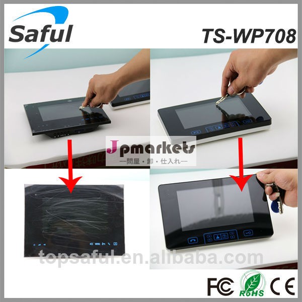 Safults-wp708300メートルワイヤレスビデオドア電話/colorビデオドア電話システム問屋・仕入れ・卸・卸売り