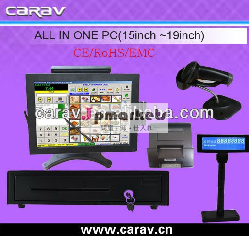 安い17インチ小売/ショップ/バー電子ビリングマシン問屋・仕入れ・卸・卸売り