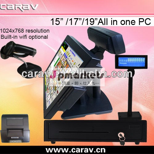 インチデュアルコア17posターミナルホテル用pcが使用され/お店問屋・仕入れ・卸・卸売り