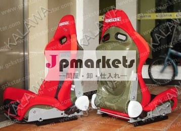 、包含の感じ調節可能な、1 lot/2pcs BRIDE+embroideredの布は赤くか黒いスポーツのレースカーSPS05をつける問屋・仕入れ・卸・卸売り