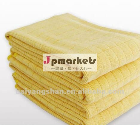 2012新しく優秀なMicrofiberの有効なクリーニングの格子タオル問屋・仕入れ・卸・卸売り
