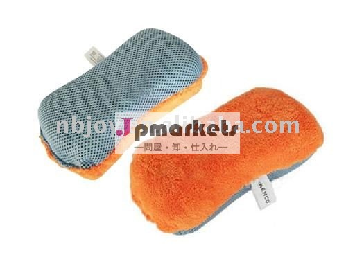 N1055 Microfiber車の洗浄のスポンジのパッド問屋・仕入れ・卸・卸売り