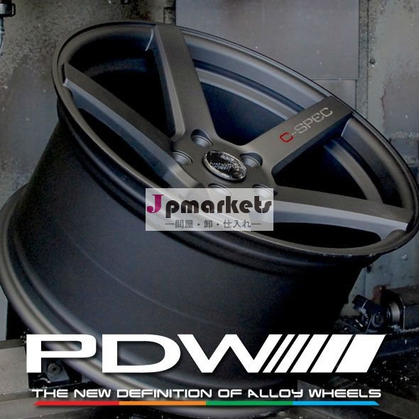 C-SPECの深い凹面PDWの原動力のシリーズ車輪5のスポークの競争様式は動く問屋・仕入れ・卸・卸売り