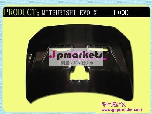 EVO XのためのカーボンフードOEMのタイプ問屋・仕入れ・卸・卸売り