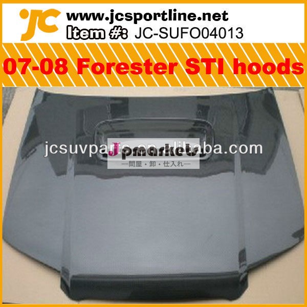 フォレスターstiスタイルカーボンファイバーフード2007-08/ボンネットスバルフォレスター用問屋・仕入れ・卸・卸売り