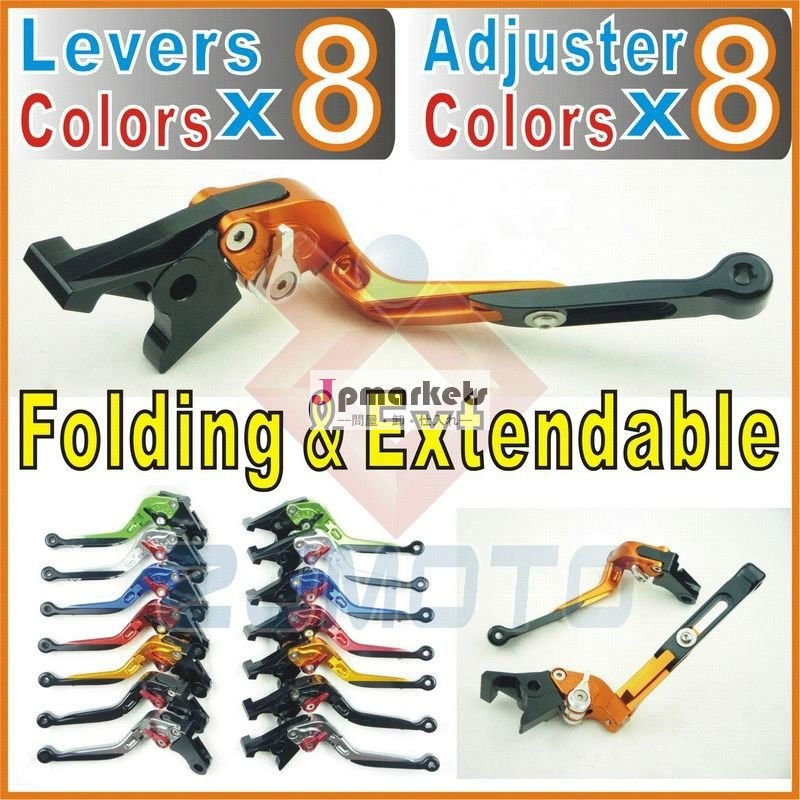CBR 600 F2、F3、F4、F4i 1991-2007のための折るFoldable拡張可能なレバー調節可能なブレーキクラッチ・レバー92 93 94 95 96 97 98 99 00 01問屋・仕入れ・卸・卸売り