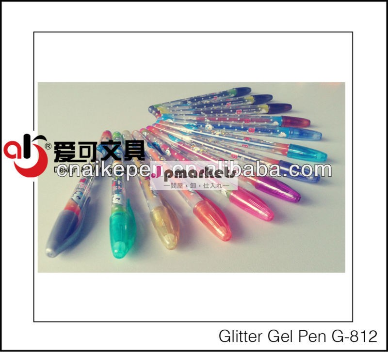 カラフルなグリッターg-812ゲルインクペン問屋・仕入れ・卸・卸売り