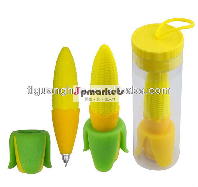 販促ノベルティbp-7074プラスチックトウモロコシボールペン問屋・仕入れ・卸・卸売り
