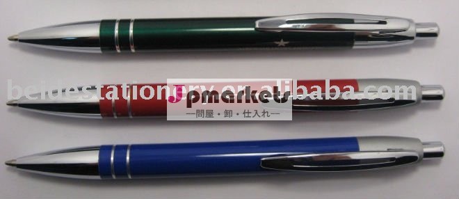 引き込み式アルミバレル熱い販売のプロモーションペン問屋・仕入れ・卸・卸売り