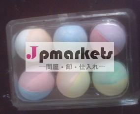 子供のチョーク、 イースター卵形の金属製2- 色のチョーク問屋・仕入れ・卸・卸売り