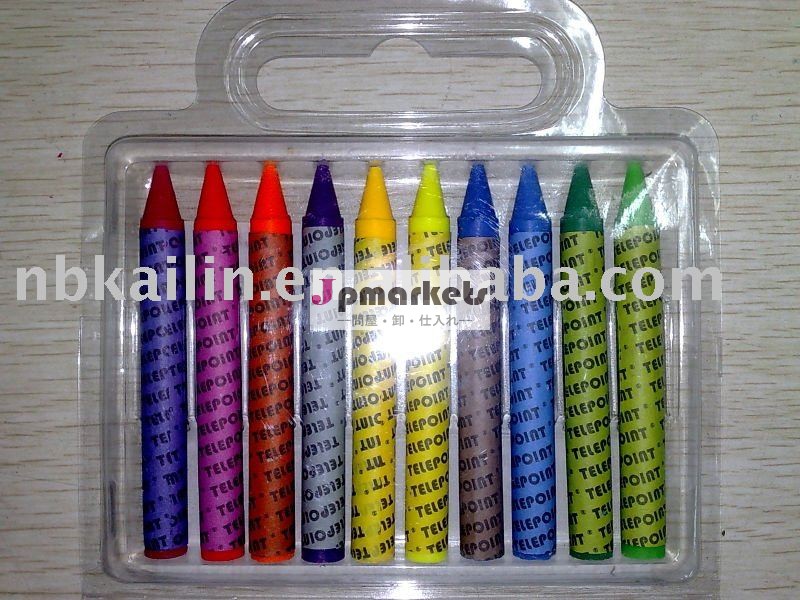 ネオンカラー、 二つ折りのjumbocrayon10ct問屋・仕入れ・卸・卸売り