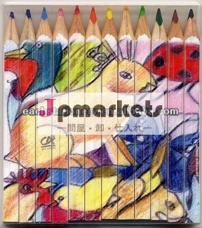 2014年熱い販売、 7' ・3.5"、 6/8/12/13個、 正方形の色の描画鉛筆hb顧客のロゴのためのパズル問屋・仕入れ・卸・卸売り
