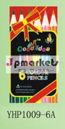 Yhp1009-6a6個の色の鉛筆問屋・仕入れ・卸・卸売り