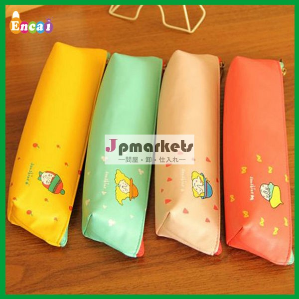 卸売puフルーツencai印刷の鉛筆bags/学生の筆箱/文房具袋昇進のギフト問屋・仕入れ・卸・卸売り