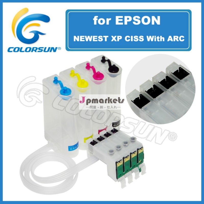 Cissバルクインクシステムエプソンインクジェットプリンタ用xp30xp102xp202xp205xp302xp305xp402xp405t1801-1804アークチップを搭載した問屋・仕入れ・卸・卸売り