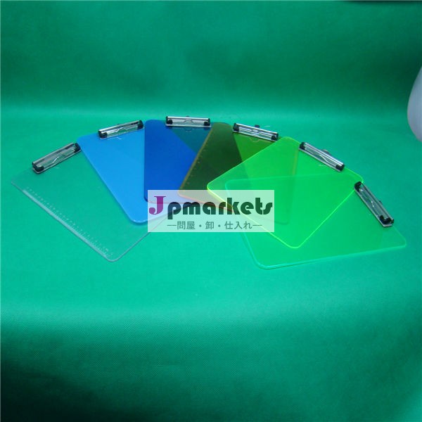 8.5"* 11" プラスチックバネクリップ付きクリップボード頑丈な学校に戻る問屋・仕入れ・卸・卸売り