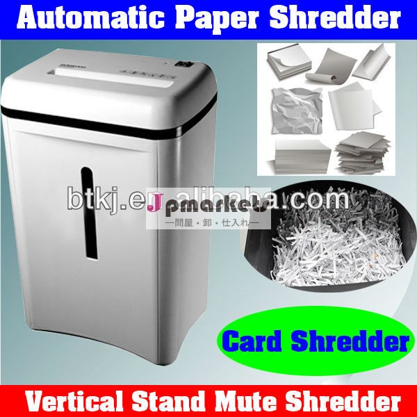 自動industryal古紙とプラスチックシュレッダー機を設定、 小型のオフィスシュレッダーデバイス使用販売のためのステープル問屋・仕入れ・卸・卸売り