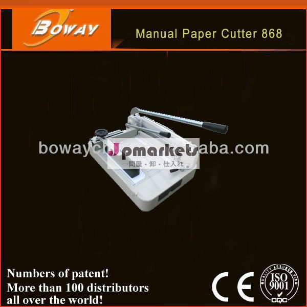 中国のサプライヤーoemodm厚い層bowayyg-868a3a4サイズの用紙カッター手動問屋・仕入れ・卸・卸売り