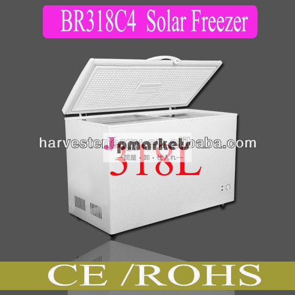 Dc2014年commpressor12v/24vbr318c4太陽冷凍庫の胸問屋・仕入れ・卸・卸売り