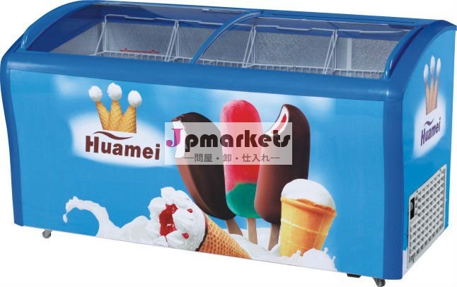 ホットな328lでアイスクリームフリーザー問屋・仕入れ・卸・卸売り