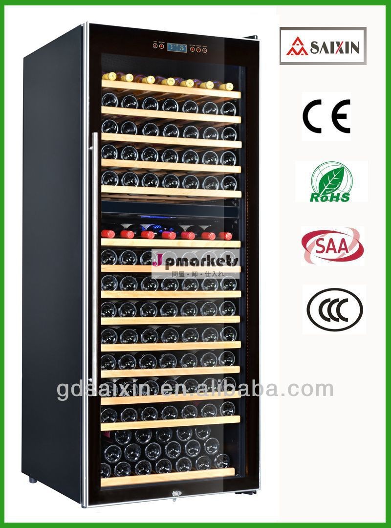 冷蔵庫のキャビネットsrw-196d/エネルギー消費ワインクーラー問屋・仕入れ・卸・卸売り