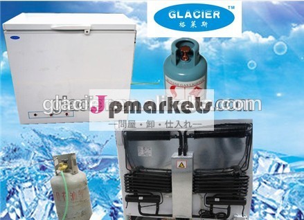 プロパンガスの深い胸の水平冷凍庫ロック付き200l( xd- 200)問屋・仕入れ・卸・卸売り