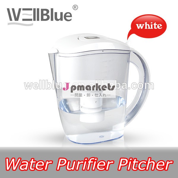 水フィルタピッチャーwellblue3.5リットルデジタルタイマー付き問屋・仕入れ・卸・卸売り
