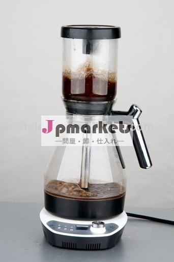 真空のコーヒー2イン1maker+1.7lインテリジェント温度制御ガラスケトル問屋・仕入れ・卸・卸売り
