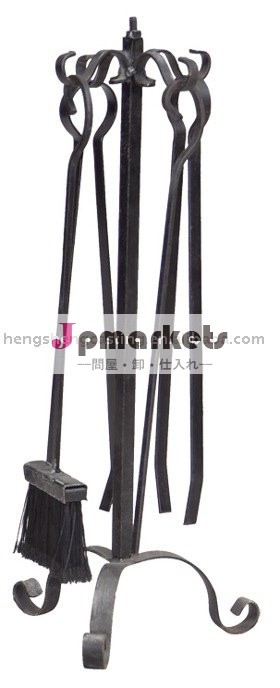 鋳鉄アンティーク機械暖炉ツールセット問屋・仕入れ・卸・卸売り