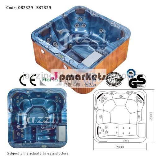 マッサージhottub/屋外温泉プール/skt329セクシーマッサージスパ問屋・仕入れ・卸・卸売り