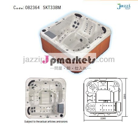 マッサージhottub/屋外温泉プール/skt338mセクシーマッサージスパ問屋・仕入れ・卸・卸売り