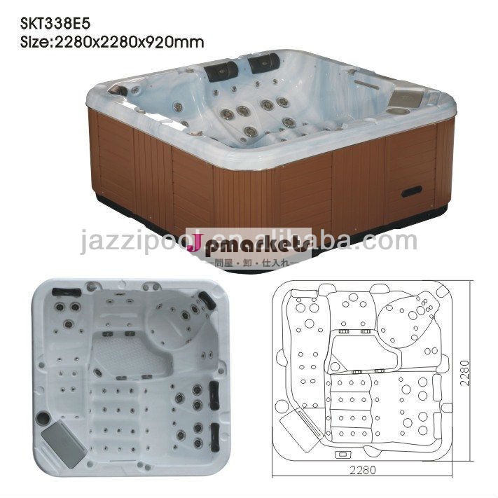 マッサージhottub/屋外温泉プール/skt338e-5セクシーマッサージスパ問屋・仕入れ・卸・卸売り