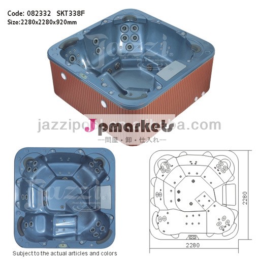マッサージhottub/屋外温泉プール/skt338fセクシーマッサージスパ問屋・仕入れ・卸・卸売り