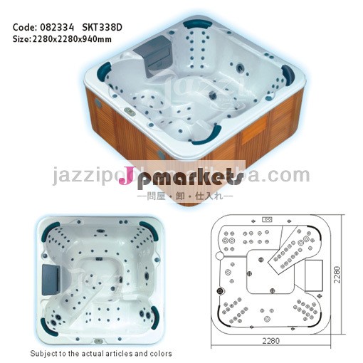 マッサージhottub/屋外温泉プール/skt338dセクシーマッサージスパ問屋・仕入れ・卸・卸売り