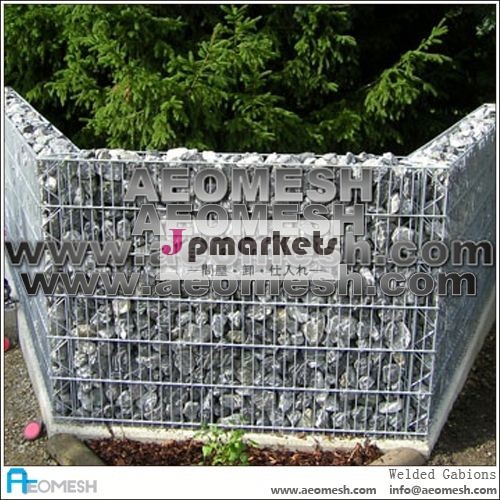 円形溶接蛇籠ボックスgabions( ホット!)問屋・仕入れ・卸・卸売り