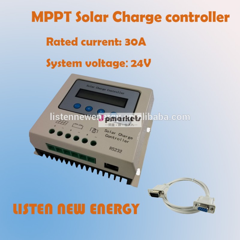 30a24vmpptソーラーチャージコントローラーlcdrs232ce問屋・仕入れ・卸・卸売り