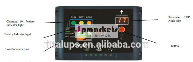 高効率10apwmソーラーチャージコントローラー問屋・仕入れ・卸・卸売り